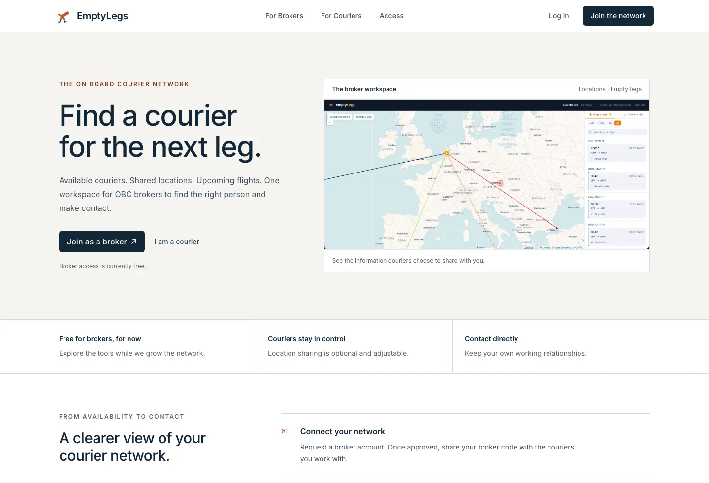 Screenshot van Empty Legs