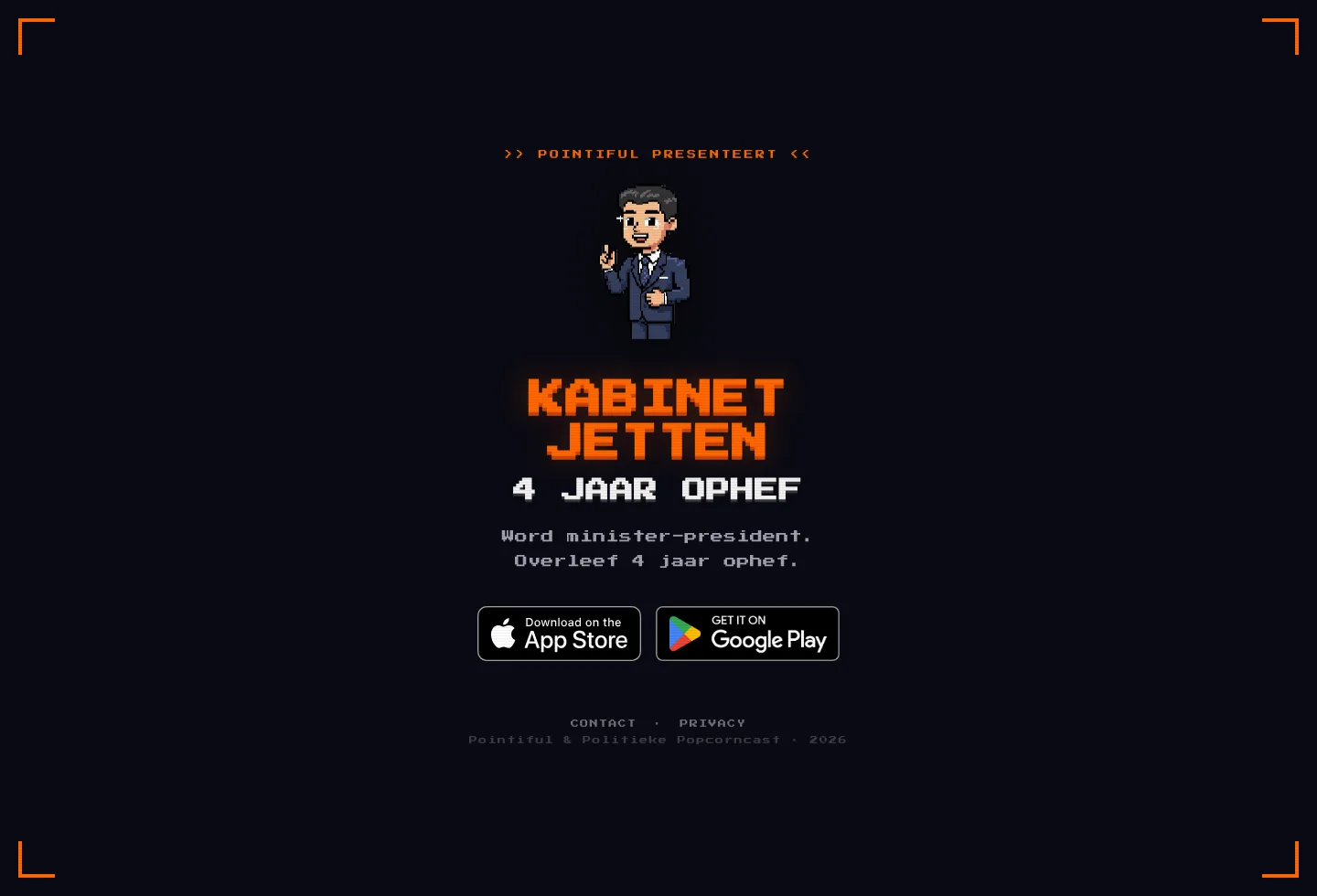 Screenshot van Kabinet Jetten: 4 Jaar OPHEF